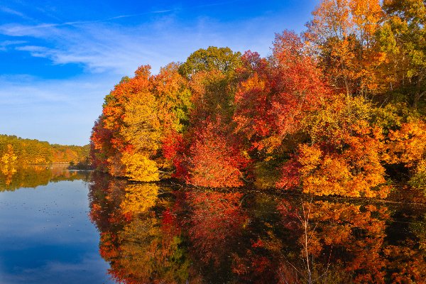 Rolling hills and fall color in the Berkshires — mountains, culture, and quiet trails without the Cape Cod price tag.